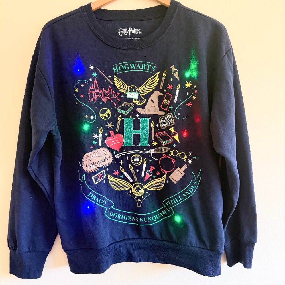 Harry Potter Holiday Light-Up Sweater